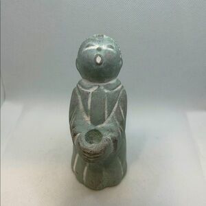 Isabel Bloom Figurine, singing, angel candle holder signed used